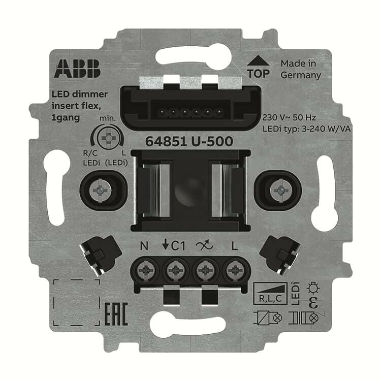 64851 U BUS FLEX LED-DIMMERSOKKEL 1-V
