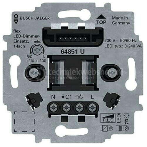 64851 U BUS FLEX LED-DIMMERSOKKEL 1-V - Image 3