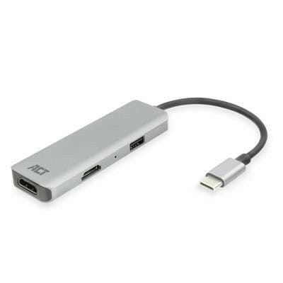 ACT AC7013 USB-C 4K Multiport adapter 2x HDMI 1x USB-A