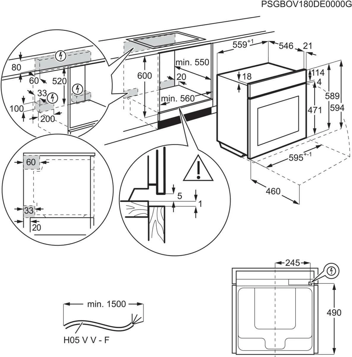 AEG OU5AB21CM RVS - Image 3