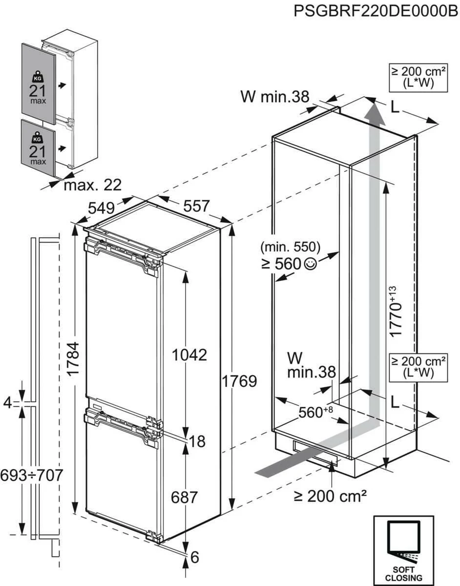 AEG TSC8M181BC wit - Image 10