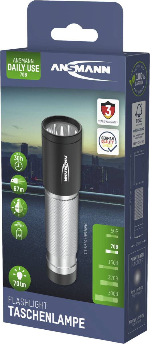 Ansmann LED zaklamp Daily Use 70B - Image 2