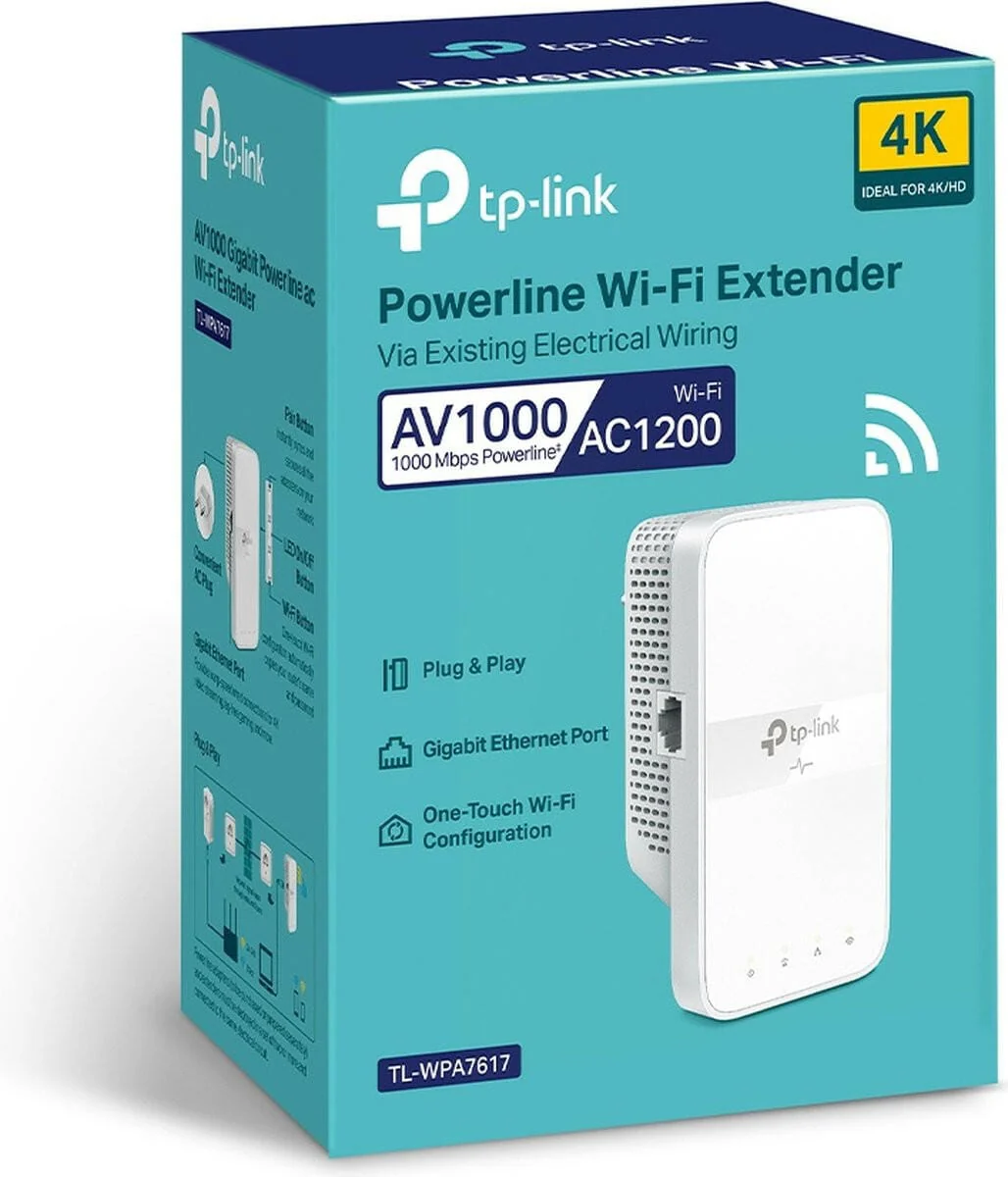 TP-Link TL-WPA7617 Uitbreiding Powerline