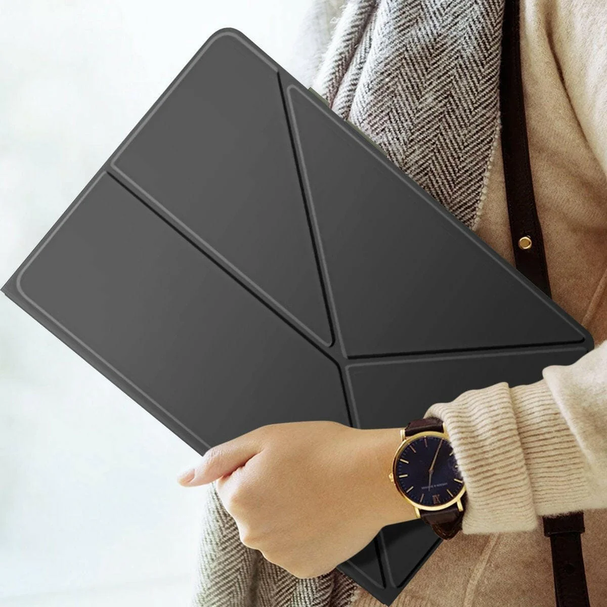Samsung Galaxy Tab A9 Book Cover zwart - Image 3