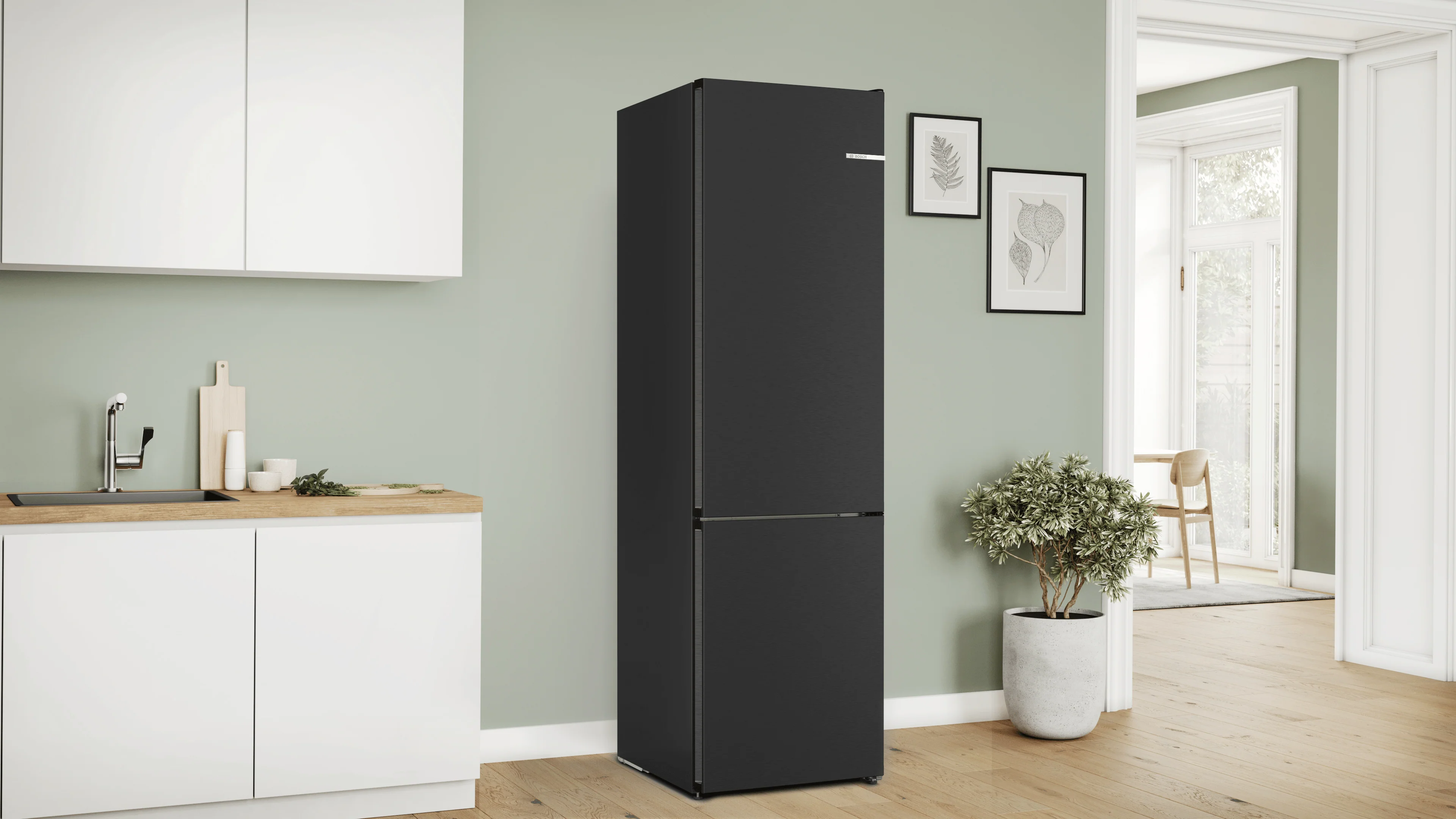 Bosch KGN39EXCF RVS-zwart - Image 3