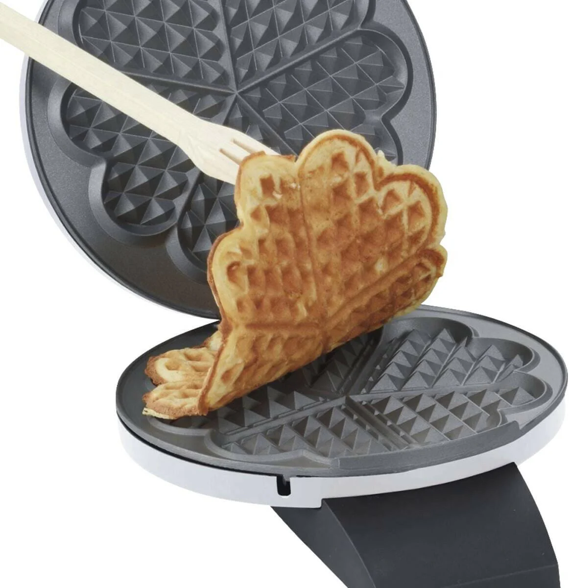 Cloer Wafelijzer 1621 wit - Image 3
