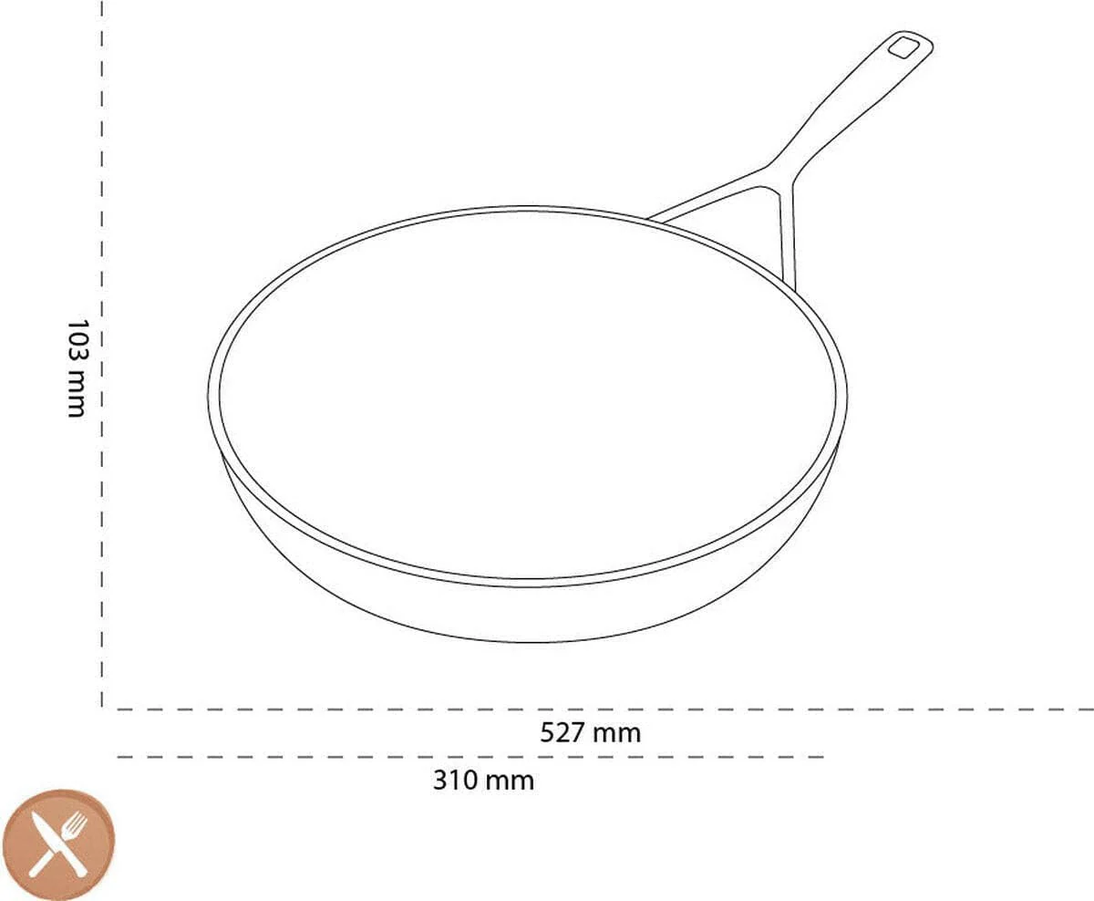 Demeyere Alu Pro 5 Ceraforce Koekenpan 30 cm - Image 8