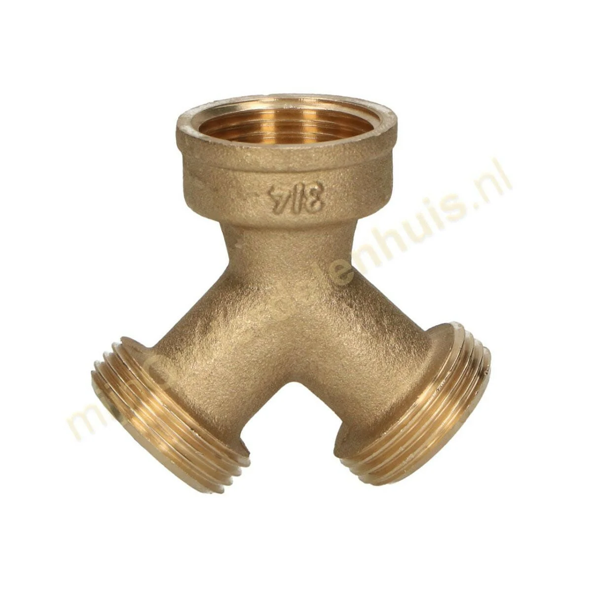 Easyfiks Y verbindingsstuk 3/4 INCH MESSING messing