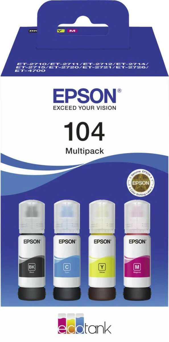 Epson 104 Multipack 4-colour