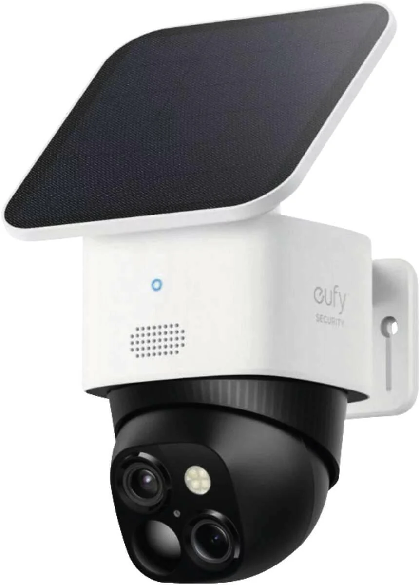Eufy SoloCam (S340) Wireless Outdoor Dual Lens + Solar Panel