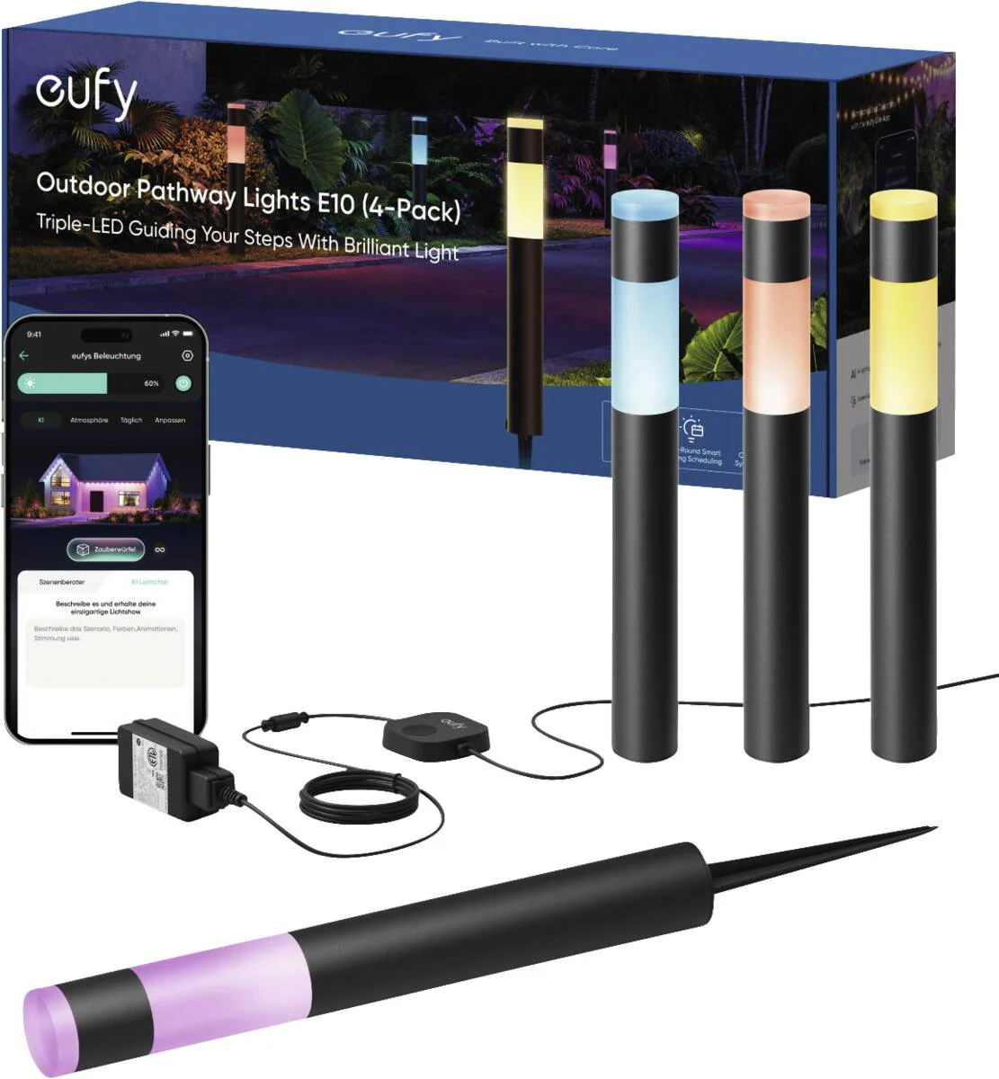 Eufy Outdoor Pathway Light (E10) 4-Pack