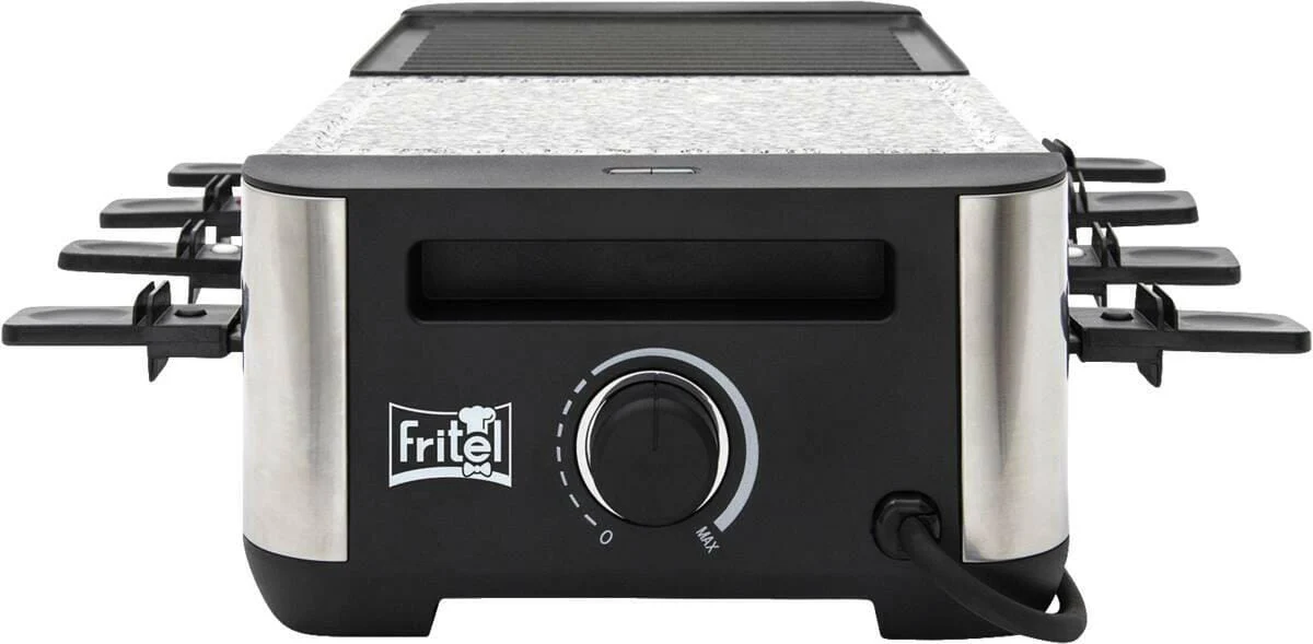 Fritel RSG 3280 Raclette Stone Grill zwart-zilver - Image 2