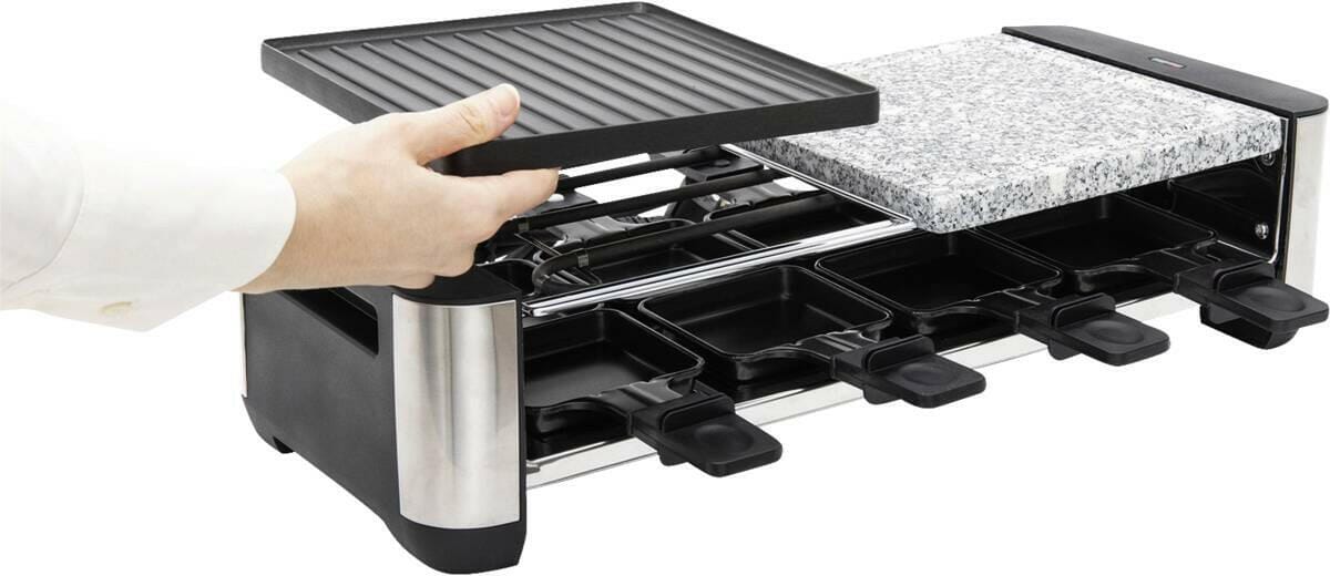 Fritel RSG 3280 Raclette Stone Grill zwart-zilver - Image 6
