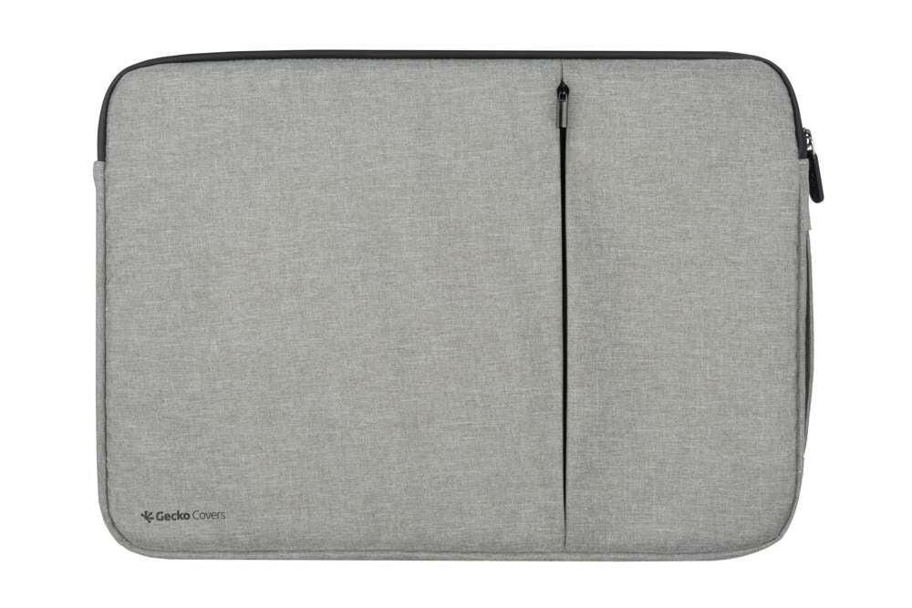 Gecko Universal Eco Laptop Case 15 inch Zipper Sleeve zwart