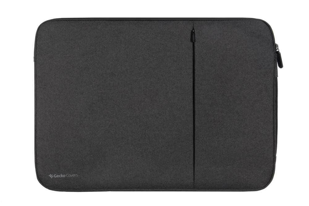 Gecko Universal Eco Laptop Case 15 inch Zipper Sleeve zwart - Image 2