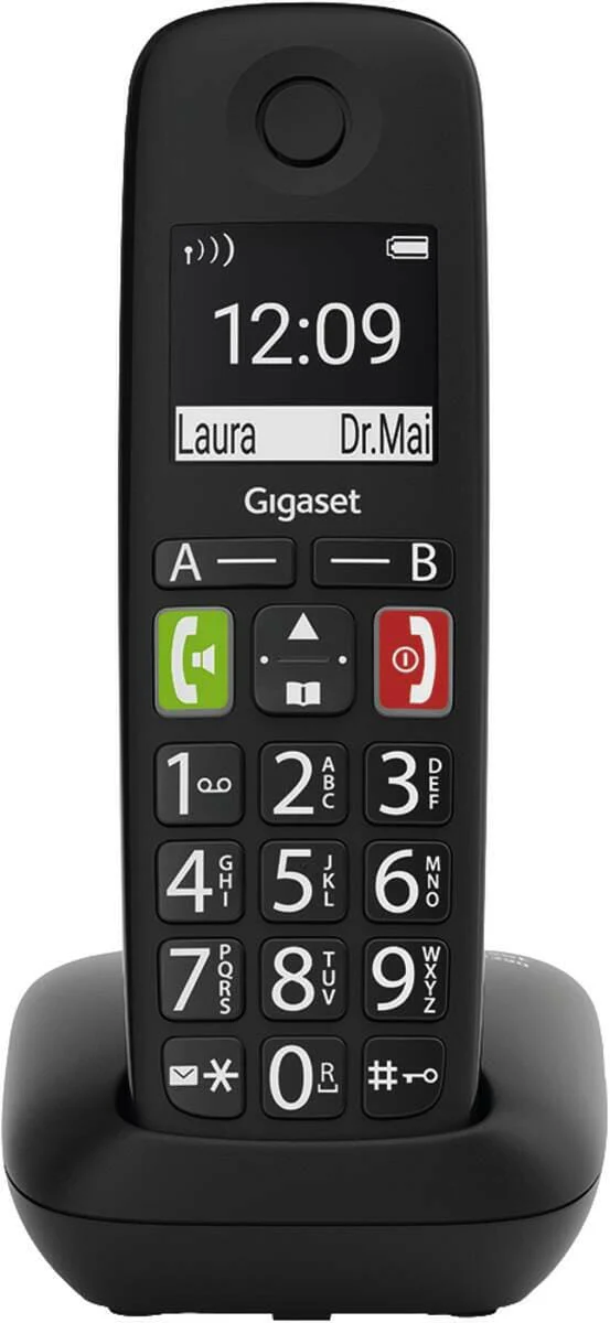 Gigaset E290R Single zwart