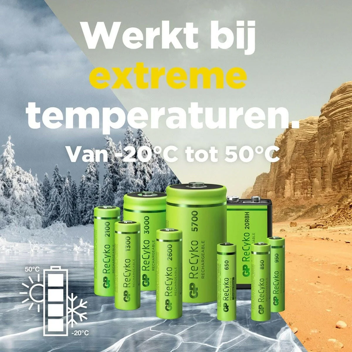 GP OPL.BAT. AA A4 2100MAH - Image 3