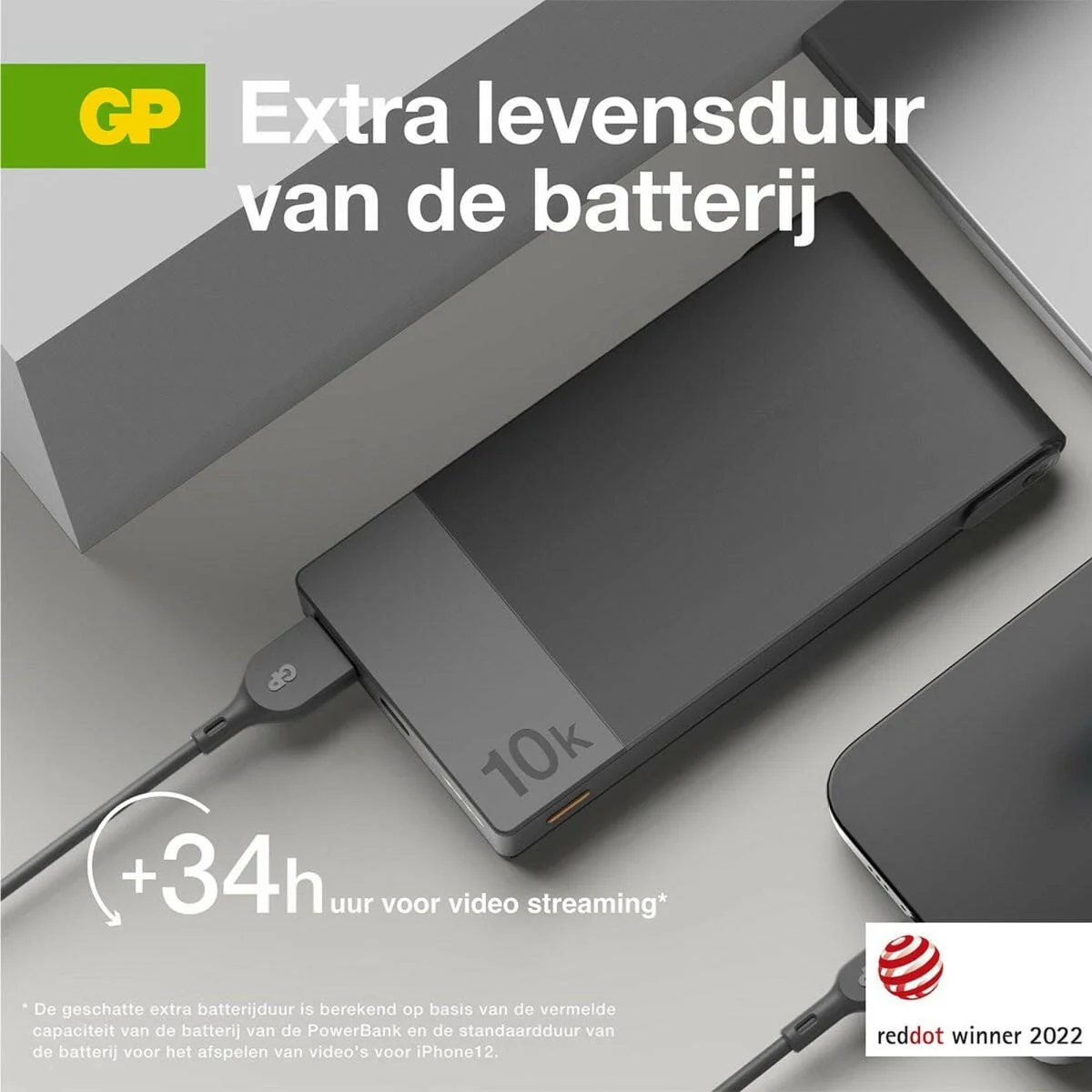 GP POWERBANK USB-C 10.000MAH - Image 6
