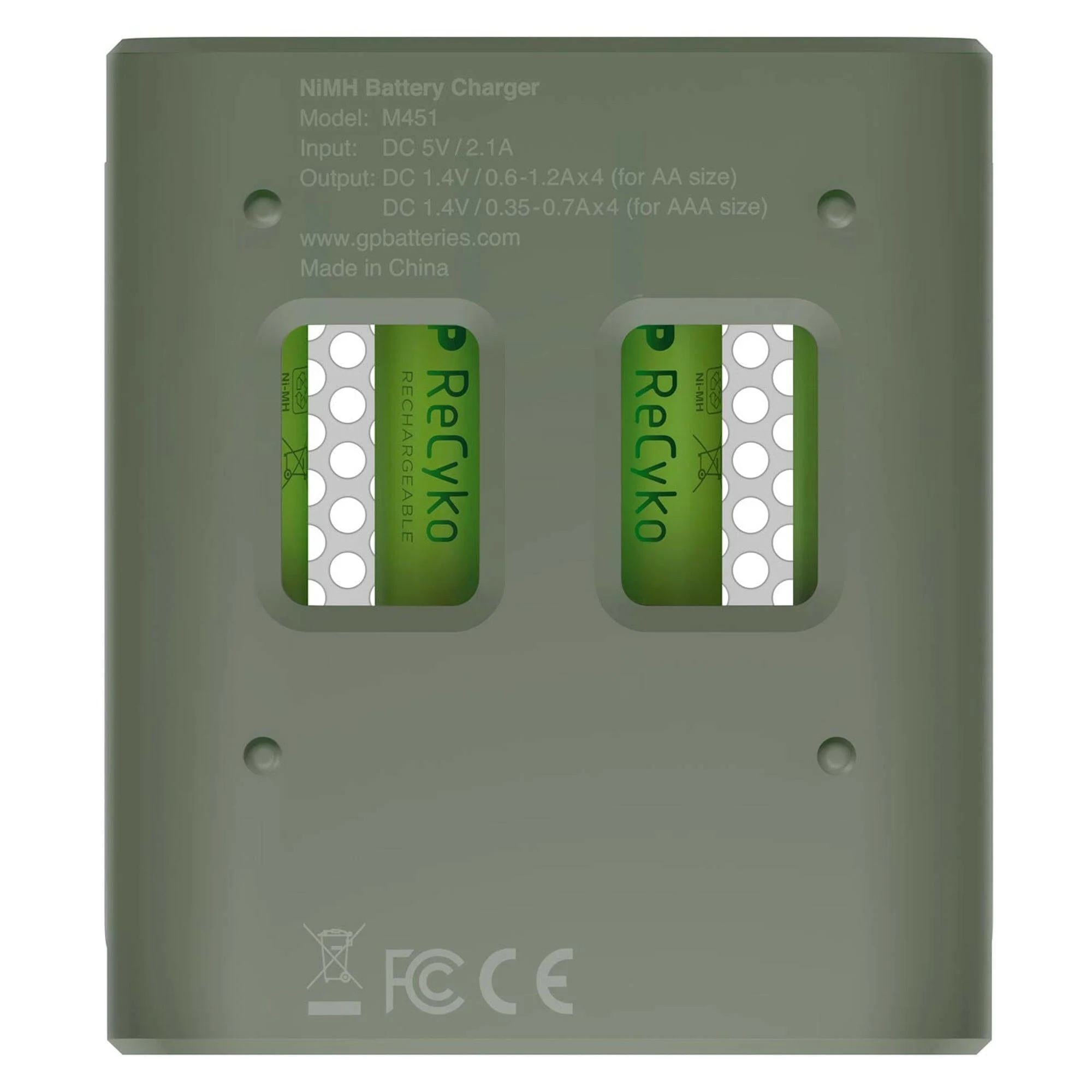 GP USB LADER AAA A4 950MAH - Image 3