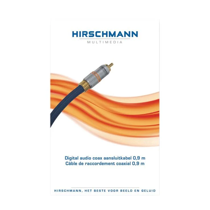 Hirschmann Digital Audio Coax Aansluitkabel 0,9meter