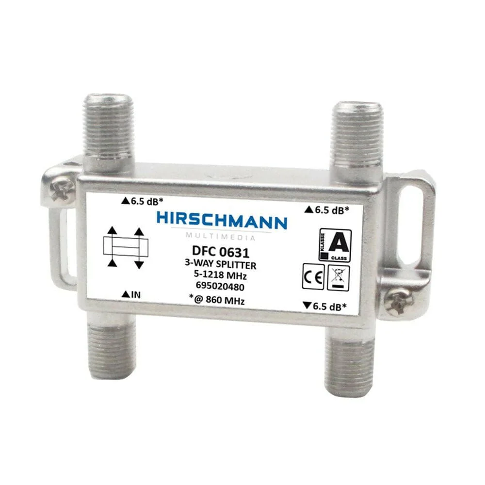Hirschmann CATV Drieverdeler