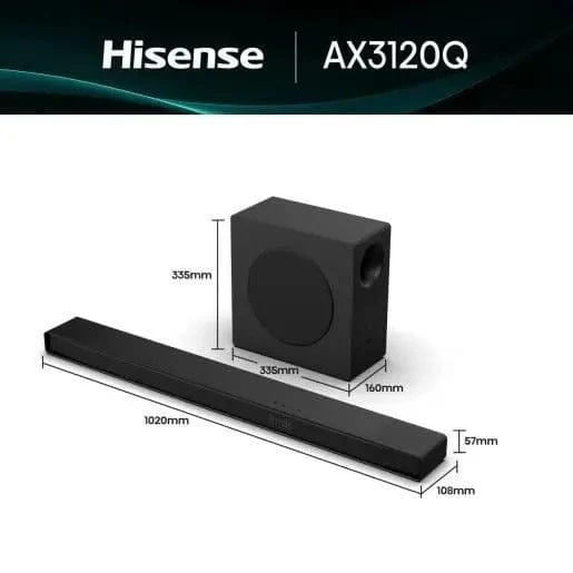 Hisense AX3210Q zwart - Image 3