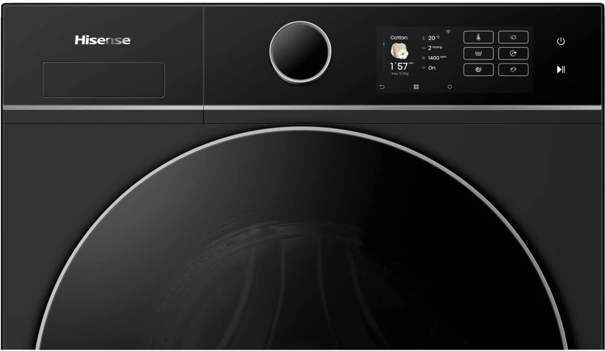Hisense WF5I1045BBQ zwart - Image 2