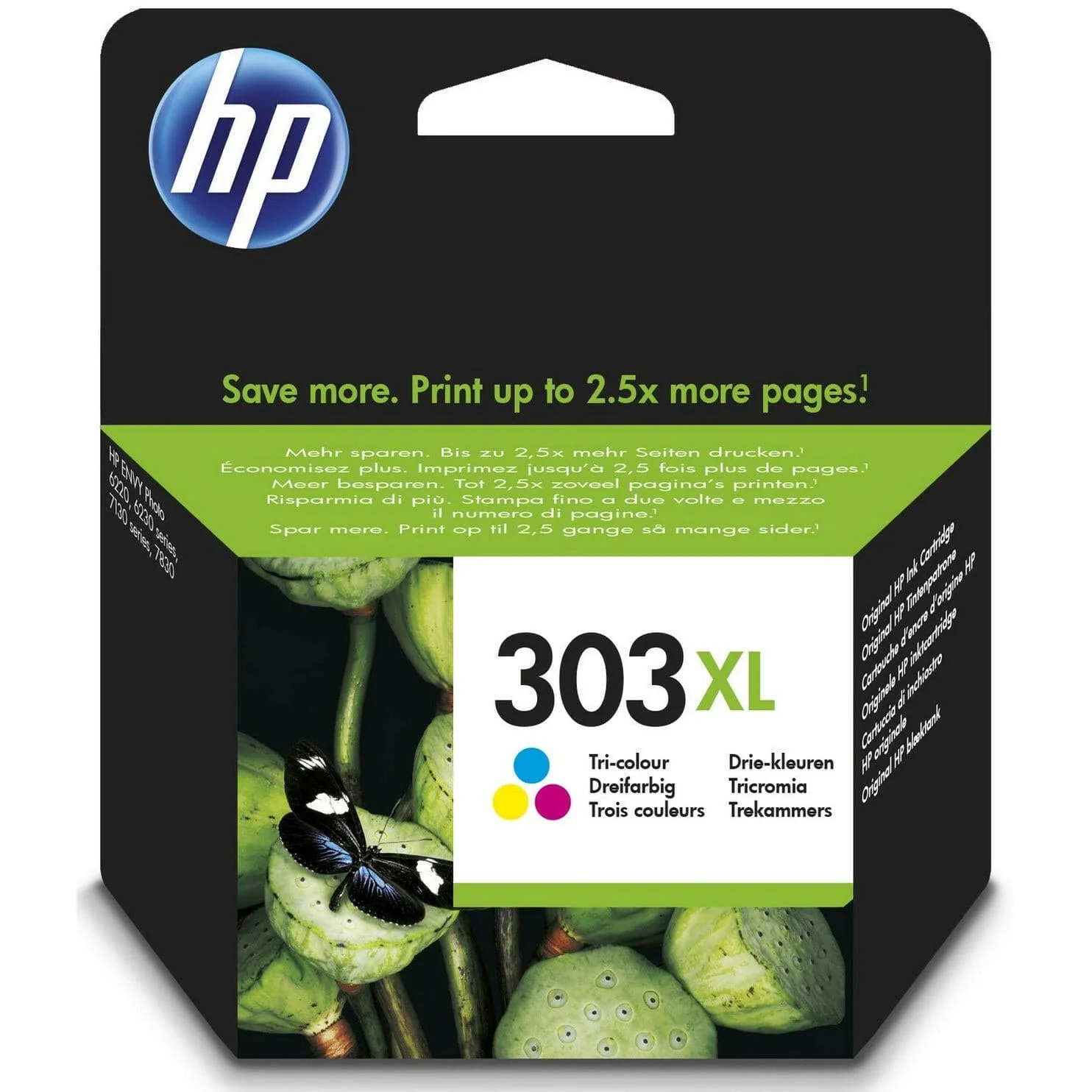 HP 303XL ORIGINELE HIGH-CAPACITY DRIE-KLEUREN INKTCARTRIDGE - Image 2