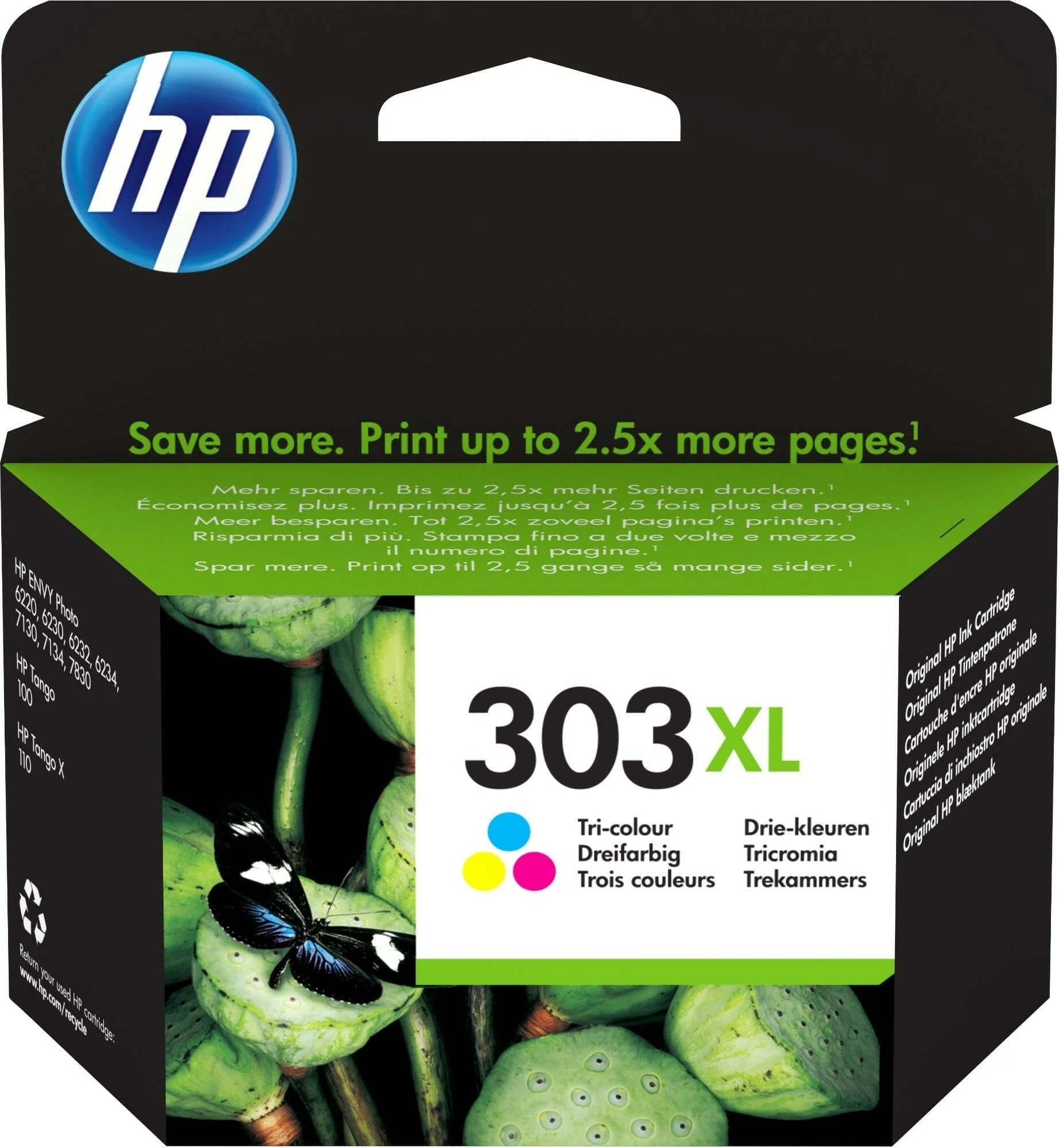 HP 303XL ORIGINELE HIGH-CAPACITY DRIE-KLEUREN INKTCARTRIDGE - Image 4