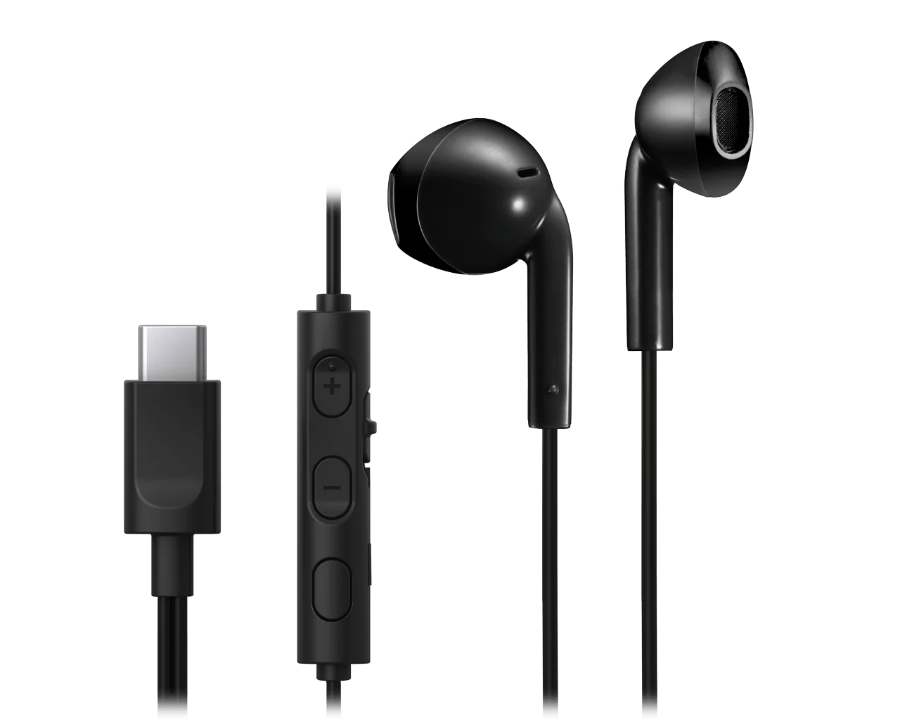 JVC HA-FR17UC-BU Wired USB-C Zwart