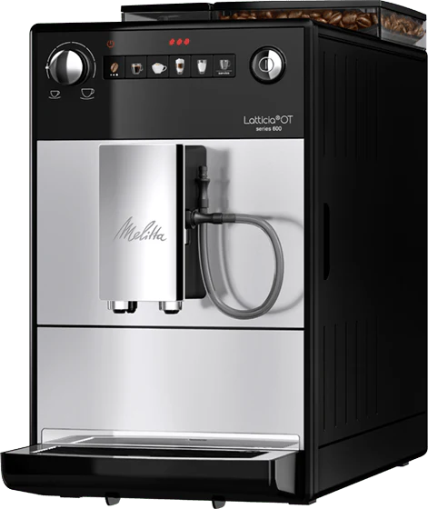 Melitta Latticia OT Silver met Melklans F300-103