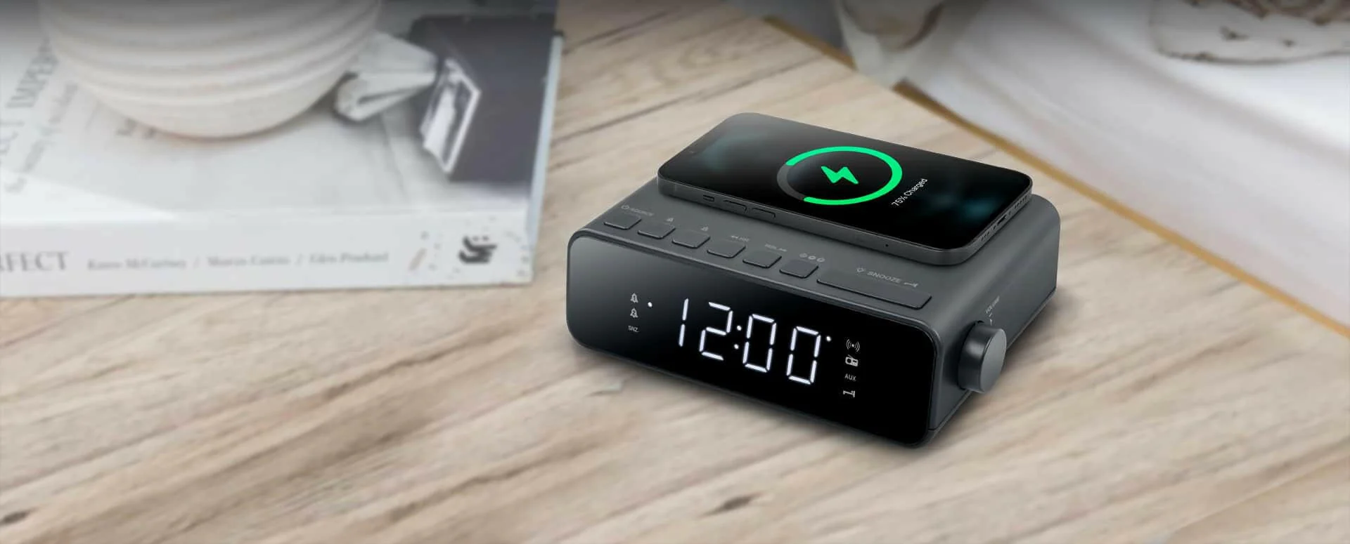 Muse M-175 WI met QI Charging zwart - Image 2
