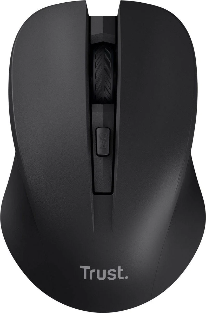 Trust Mydo Silent Wireless Mouse Eco zwart