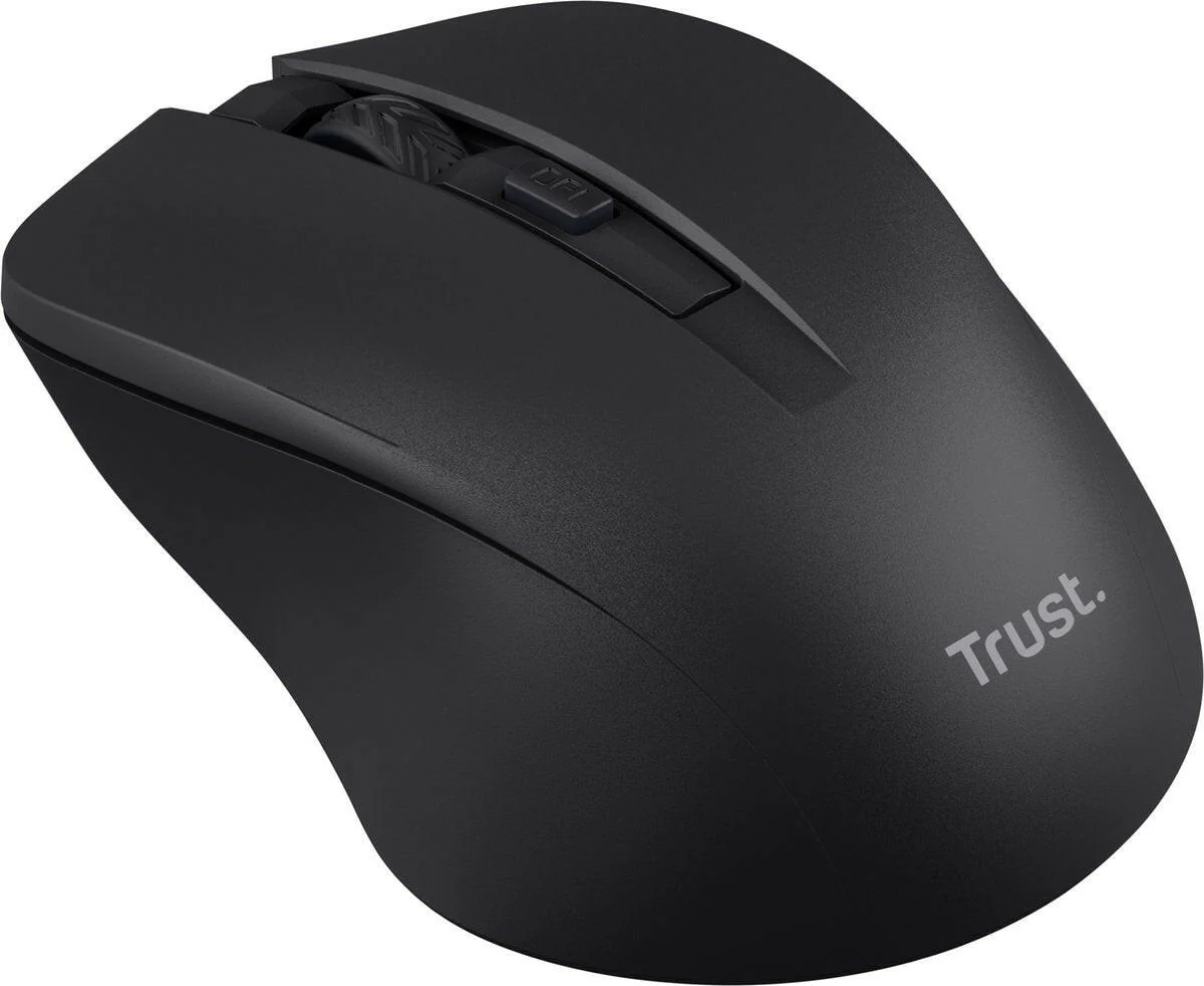 Trust Mydo Silent Wireless Mouse Eco zwart - Image 3