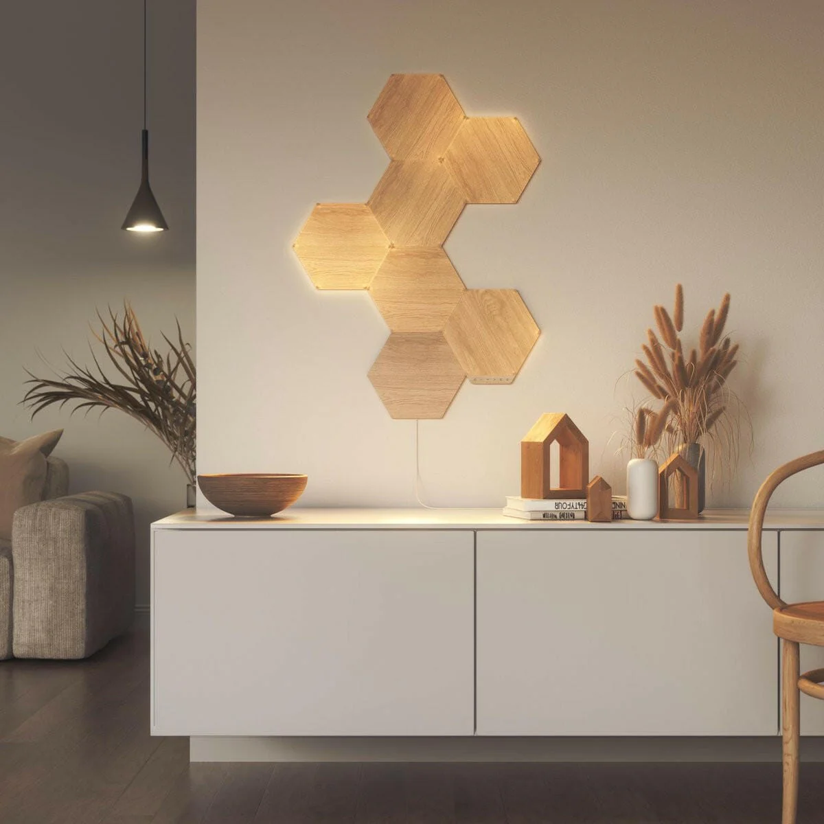 Nanoleaf Elements Hexagons Starter Kit 7PK - Image 4