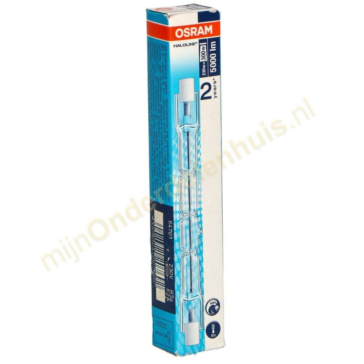 Osram R7S Halogeen buislamp 230W 230V - Image 3
