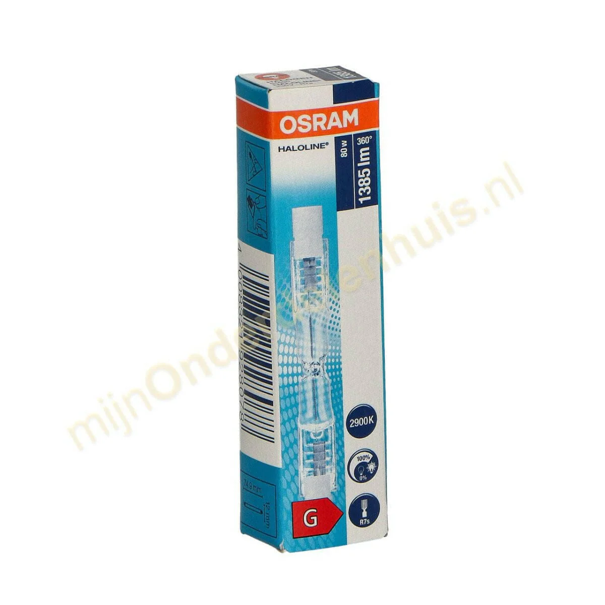 Osram R7S Halogeen buislamp 80W 230V - Image 5