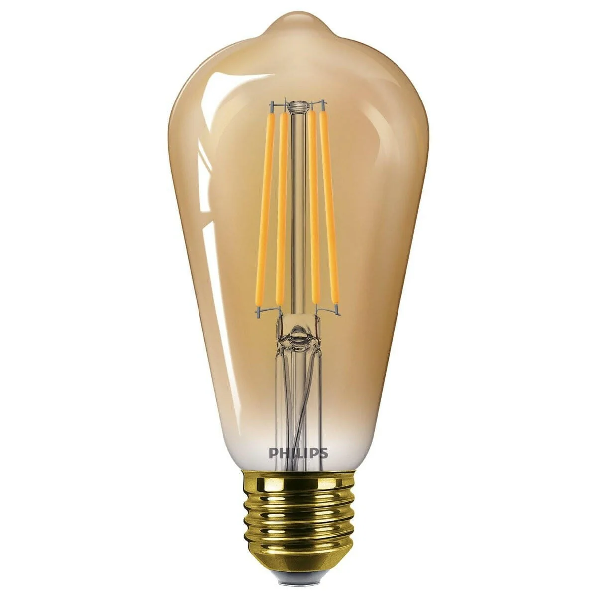 PHI LED CL ST64 GLD D 50W E27