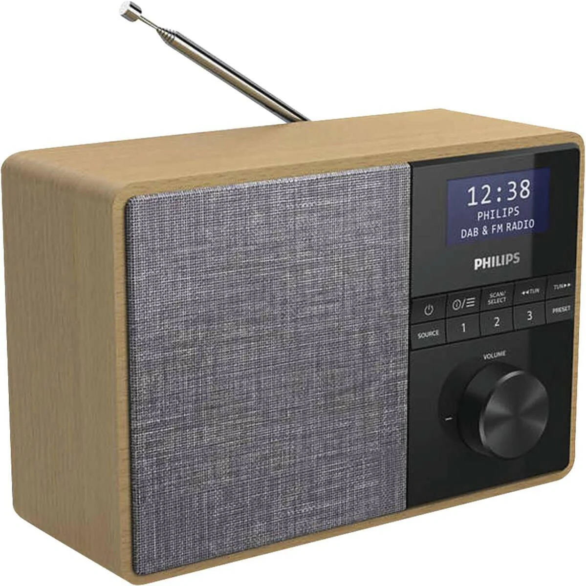 Philips TAR5505/10 grijs hout - Image 3