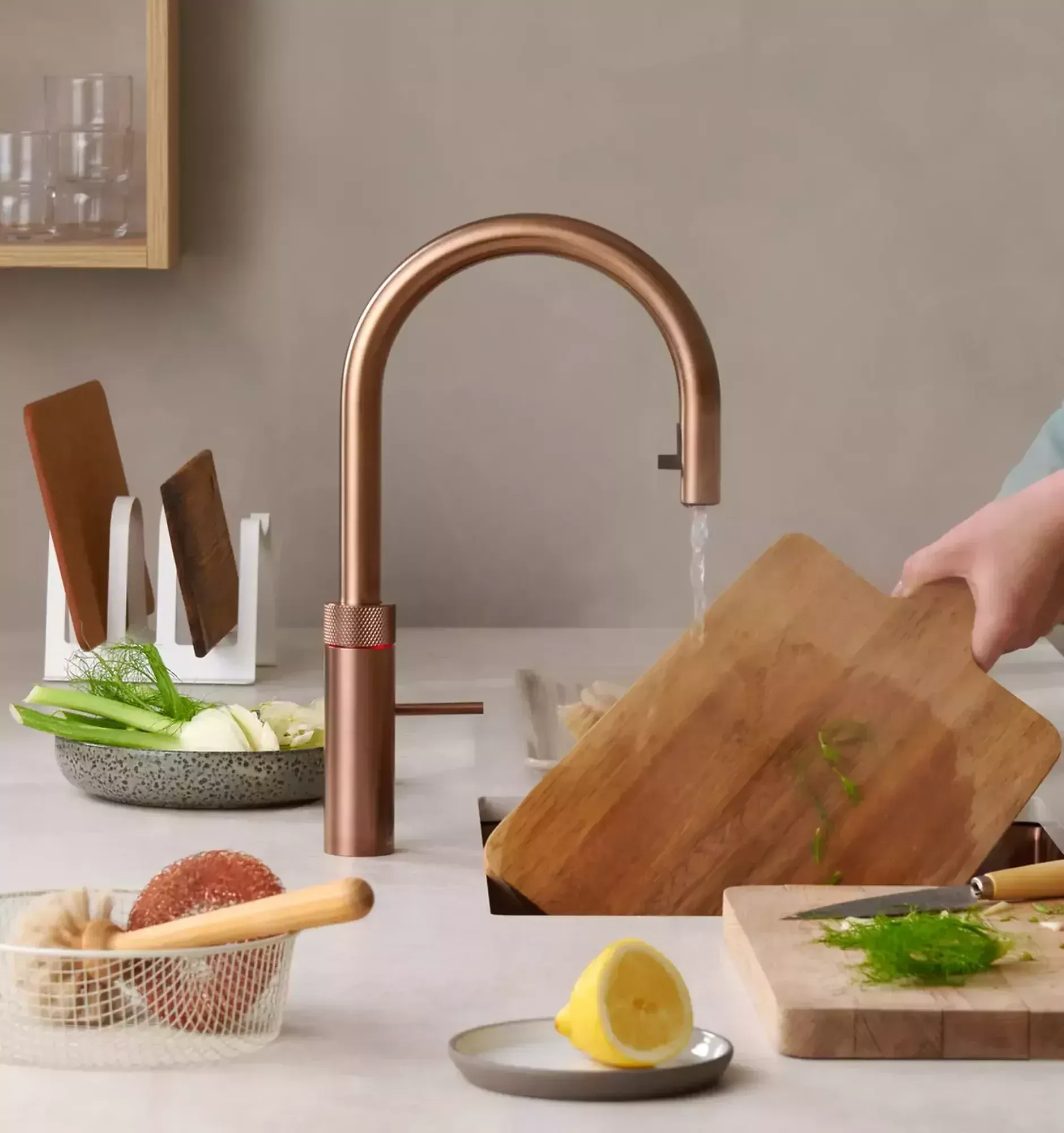 Quooker Flex Round Rosé Koper - Image 2