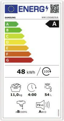 Samsung WW11DG6B25LBU3 zwart - Image 6