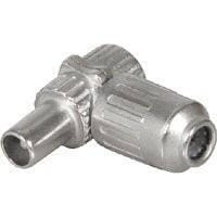 Scanpart Coax Plug 9,5mm Haaks