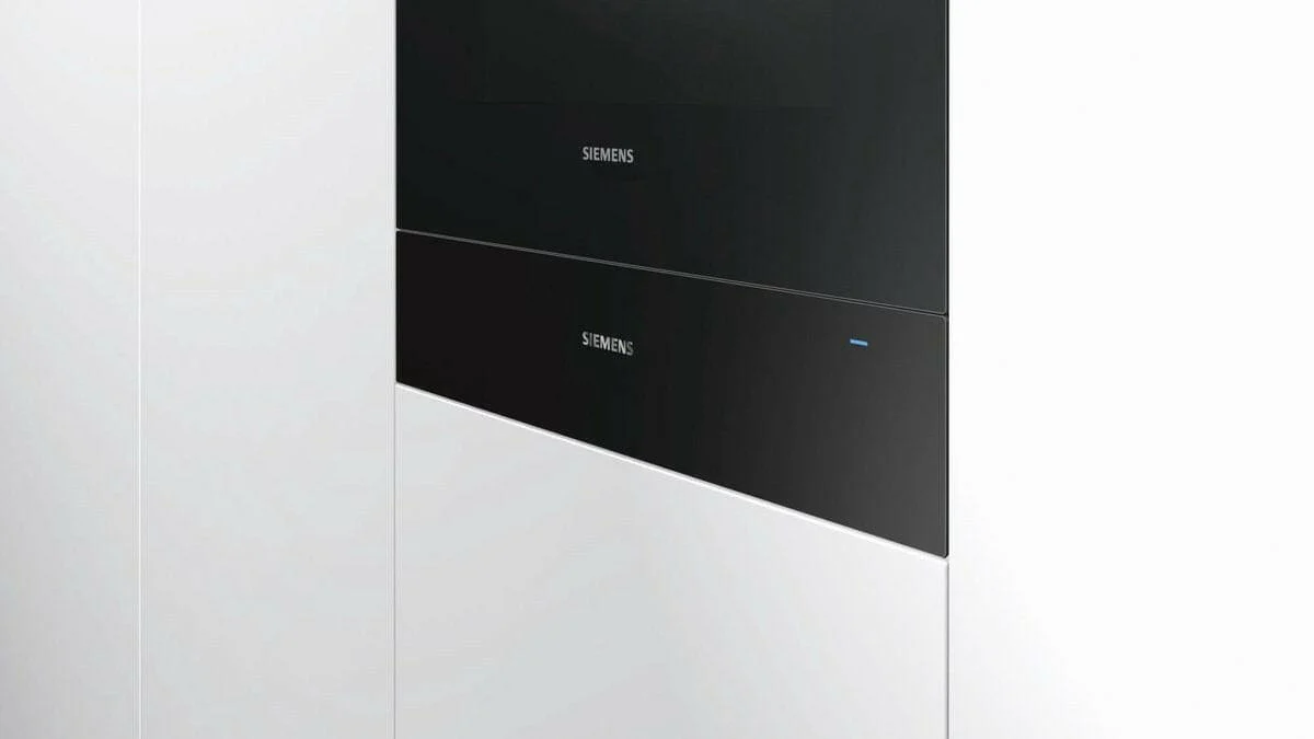Siemens BI630CNS1 Opwarm/warmhoudlade 14 cm push/pull - Image 3