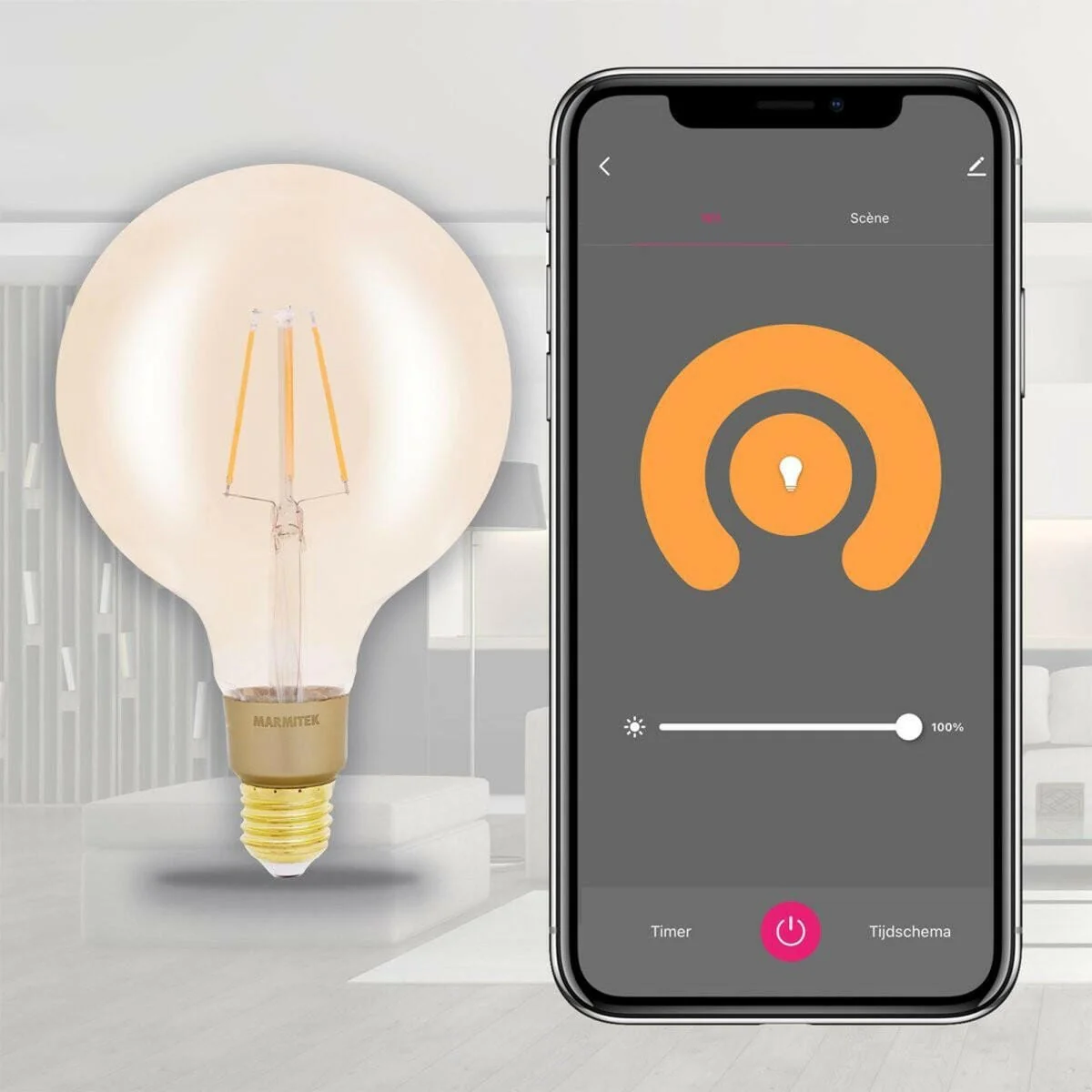 SMART WIFI FIL.LAMP XXL 6W E27 - Image 2