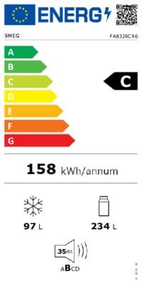 Smeg FAB32RCR6 crème - Image 4