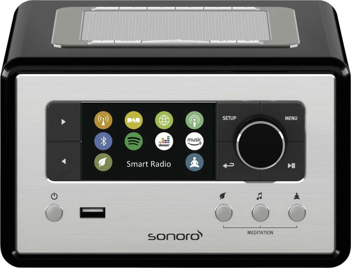 Sonoro Relax X zwart-zilver