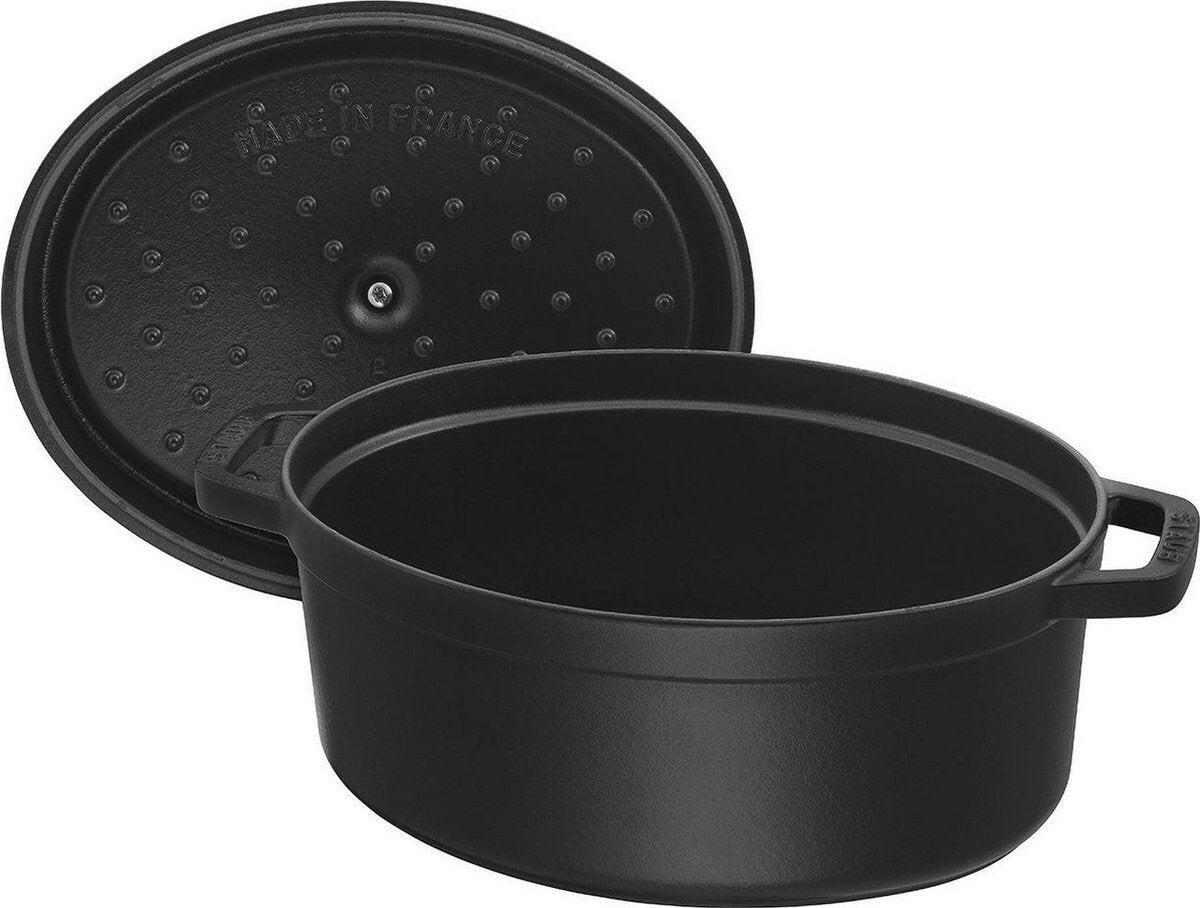 Staub Cocotte 33cm / 6,75L Ovaal Zwart - Image 4