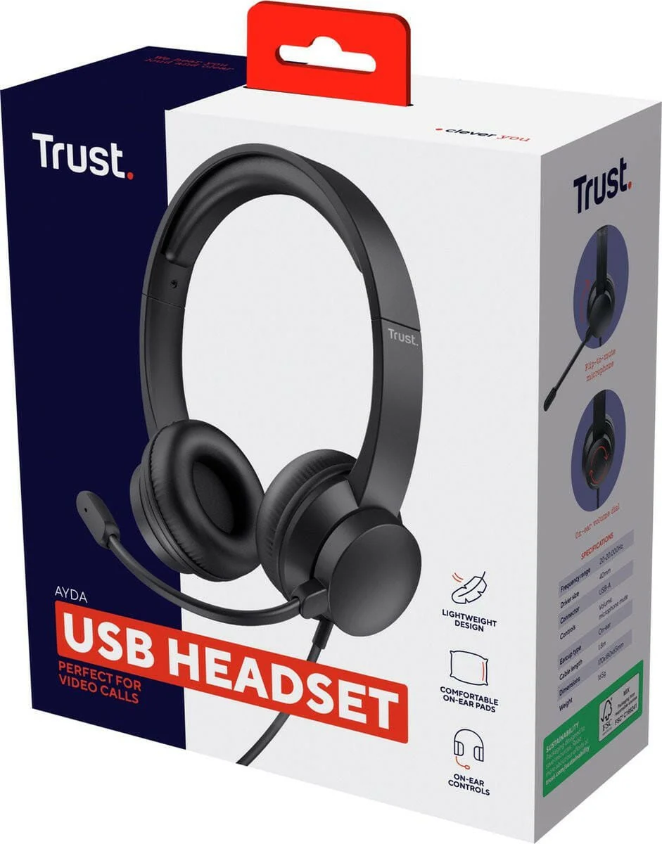 Trust Ayda USB PC headset - Image 4