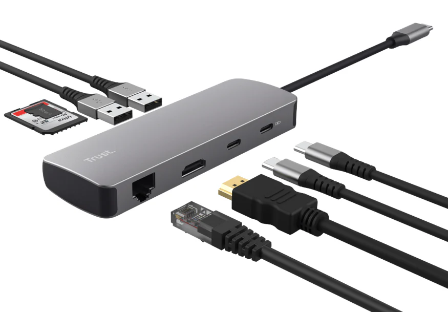 Trust Dalyx 8-in-1 Multiport Adapter