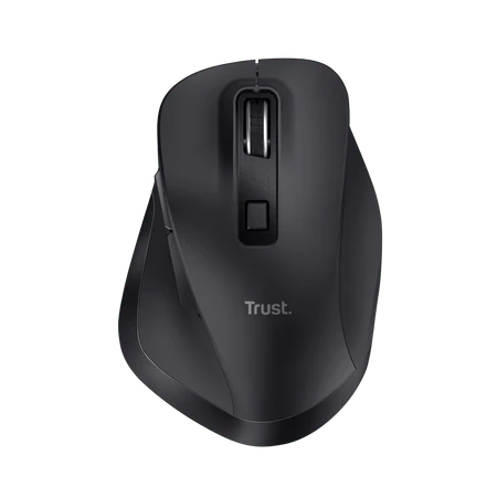 Trust Fyda Rechargeable Wireless Multidevice Mouse zwart